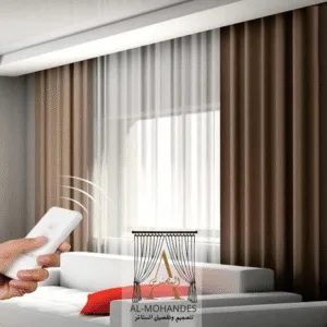 ستائر كهربائيه